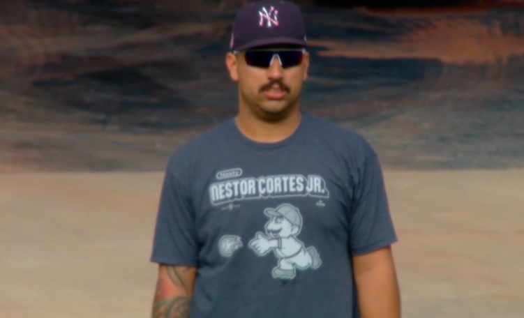 Yankees left their Ferrari in the garage