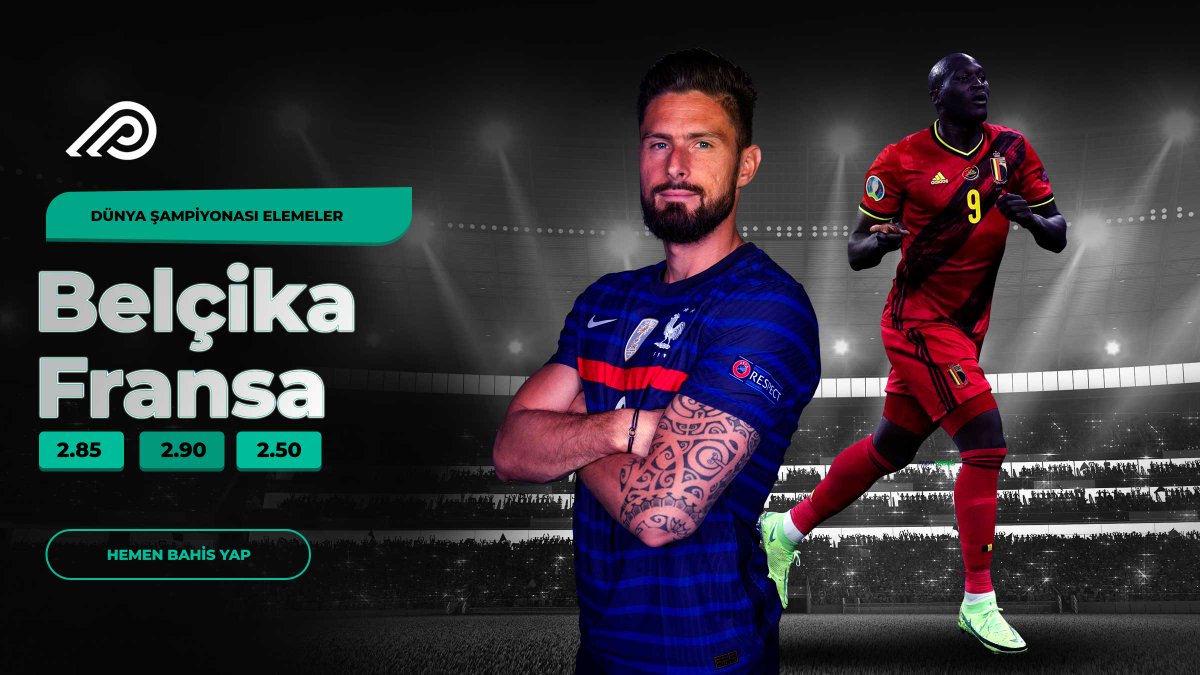 📢Ceplerinizi Doldurup Taşırmaya Devam Ediyoruz!

💵Belçika🆚Fransa

📆07.10.2021

✅%100 Hoş Geldin Bonusu
✅%30 Spor Yatırım Bonusu
✅%25 Spor Kayıp Bonusu

#pasgol #bahis #bonus #freebet #slot #casino #canlibahis #pasgolgiris #pokeronline

Oyna::> pasgol343.com