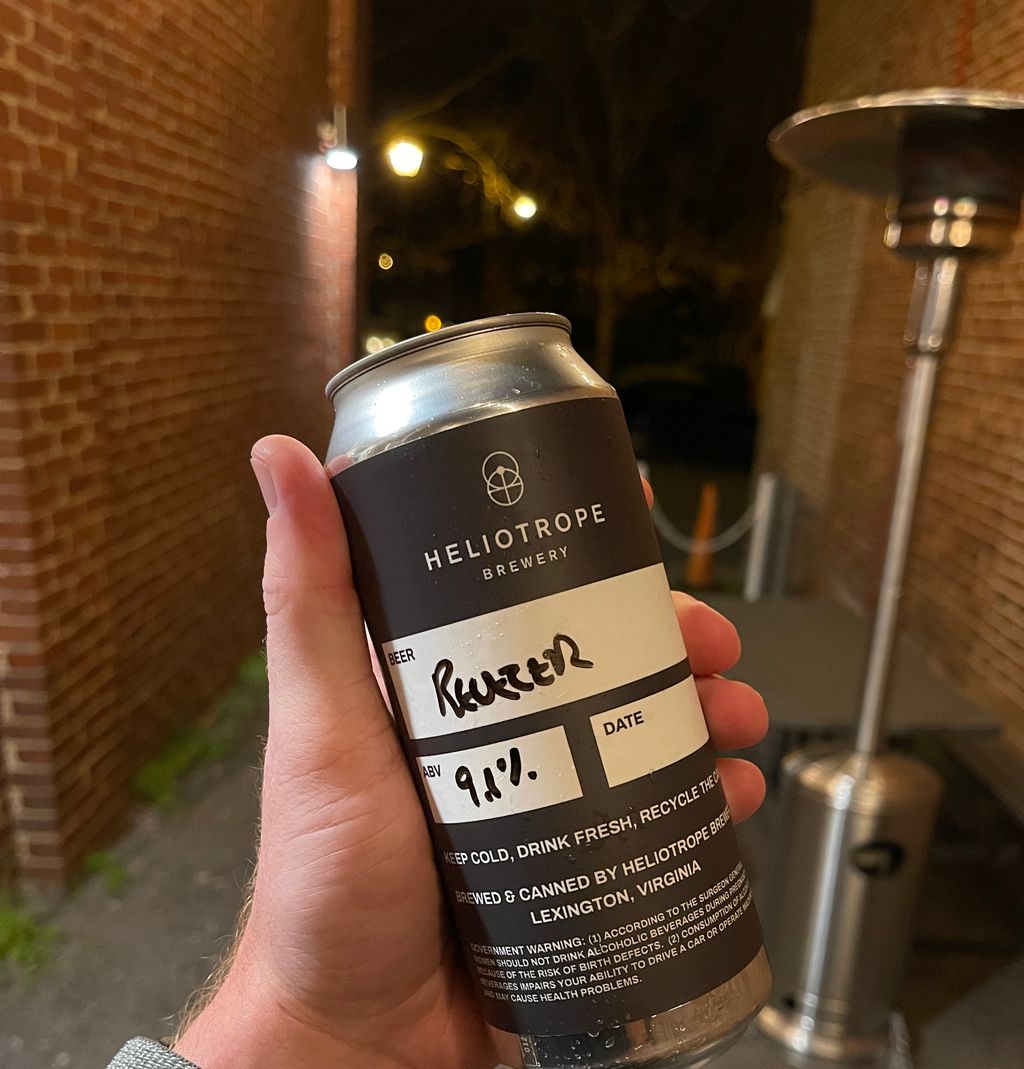Here’s something I’d love to see at more breweries - 16oz canning of whatever you like on tap. Mix and match to take home some beers to try. Shoutout <a href="/heliotropebrew/">Heliotropebrew</a> for the on-site cans! #beer #craftbeer