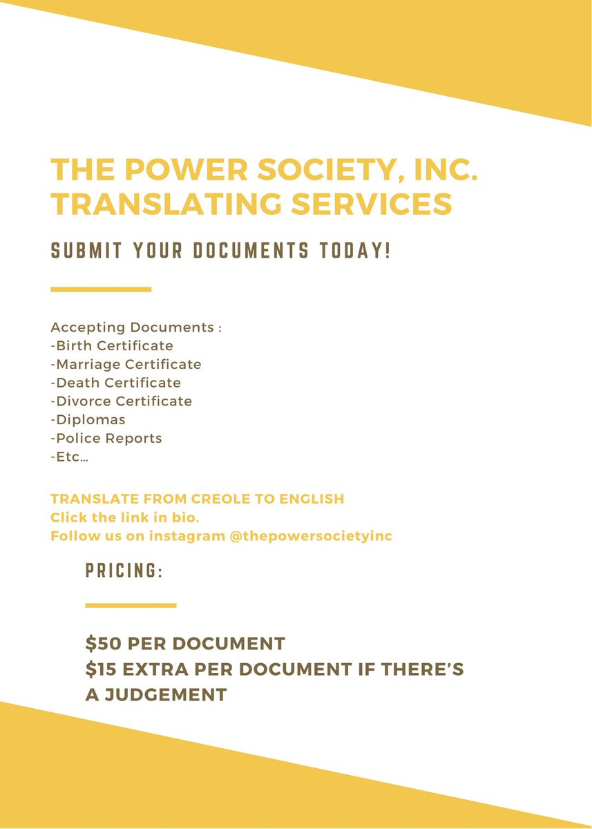 _specialk93_'s tweet photo. Started a new venture!! If you know anyone who needs their documents translated…send them my way! Only doing Creole/French to English as of rn. #linkinbio #Immigration #slightwork https://t.co/qrhj0gVW6B