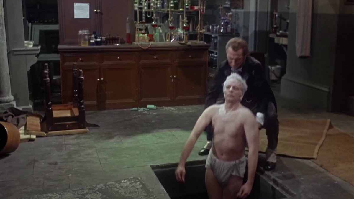 exclusivephd's tweet photo. Frankenstein is frantic - and rapidly disposes of his creation. Clearly he's become rather more used to this process since we last saw him. And so so ruthless.
#FMBD https://t.co/m8k612MakZ
