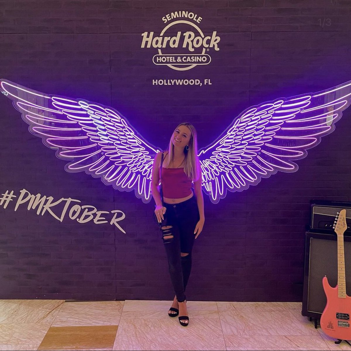 HardRockHolly's tweet photo. Spread your wings and capture a memorable moment for #PINKTOBER🎀
@AmericanCancer
#AmericanCancerSociety
#makingstrideswalk
#Hardrockheals
#LoveallServeAll
#Taketimetobekind https://t.co/COtI6OHK97