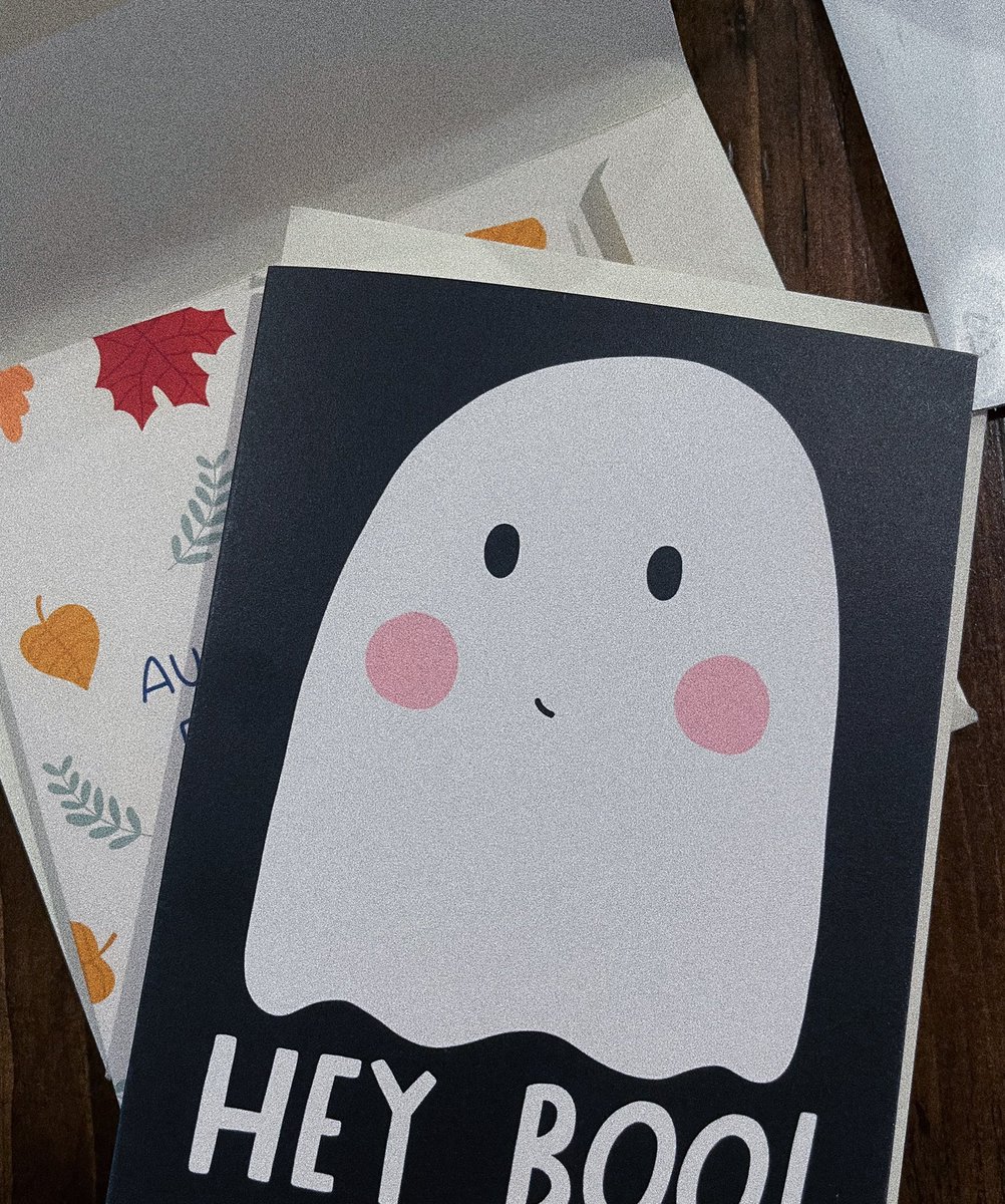 ProudPostage's tweet photo. Packing card orders today w/ the help of this guy… 💘 (This is my sample card, don’t worry.) Link in bio :) #smallbusiness #lgbtbusiness #queerbusiness #lgbt #lgbtq #proudpostage https://t.co/83HqwBaM8f