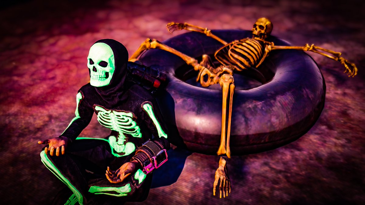WreckItRenee's tweet photo. ☠️ Skeleton ☠️

A whole vibe 😎

#Falloween #Fallout76 #Fallout #PhotoMode #PhotoModeChallenge https://t.co/pdI2xiKpKT