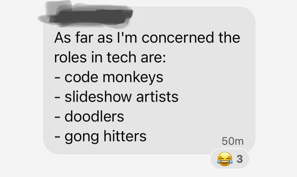 My friend after 15 years as a software engineer