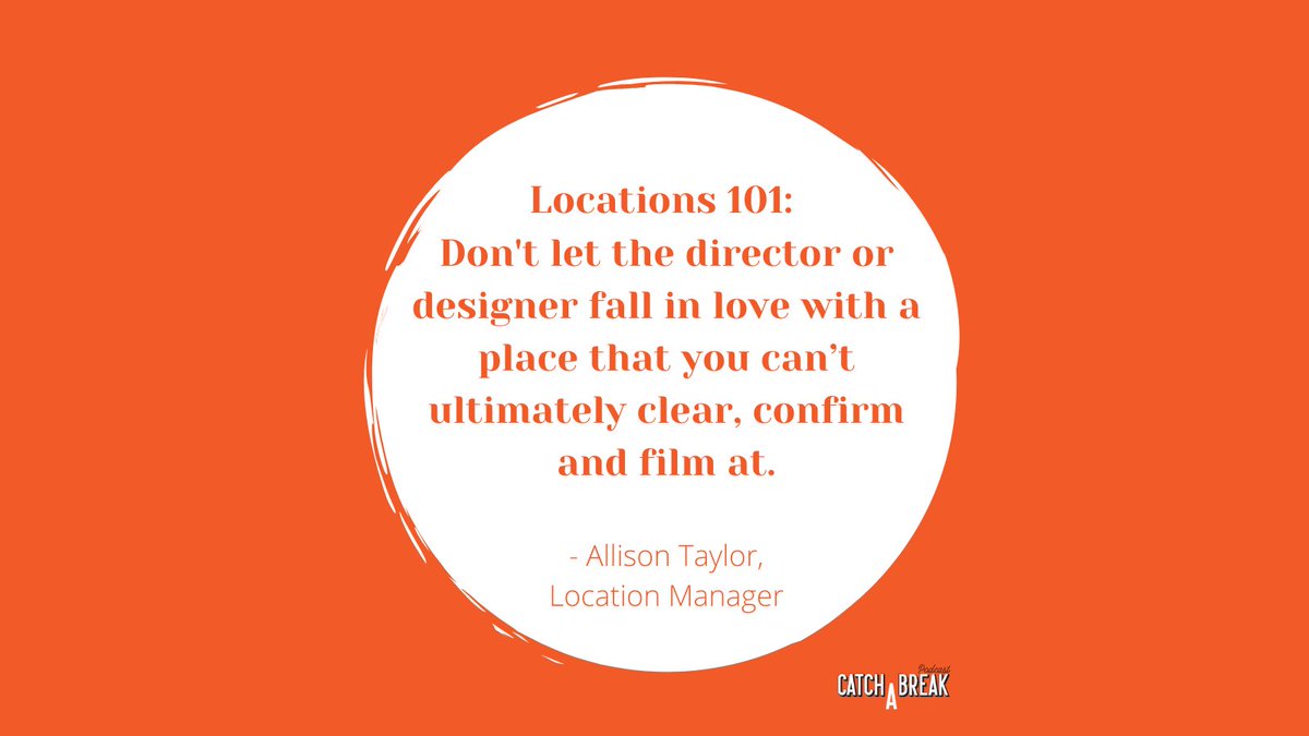 How does #LocationManager Alison Taylor of @insecurehbo work with the director to find the best #locations for a show? Listen now at l8r.it/vq25 
#tvjobs #hirethesewomen