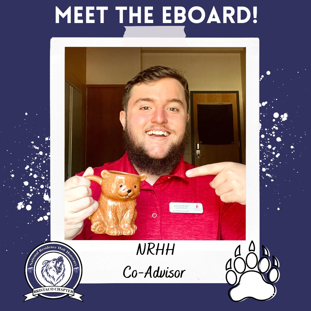 NRHHBSU's tweet photo. Meet our Co-Advisors, Shanee and Jake! Shanee is the Area Coordinator for West Side, and is the Resident Director for Scott Hall. Jake is the Resident Director for Miles and DiNardo Halls.

As Co-Advisors, Shanee and Jake help the organization whenever needed! 🐻💙🤍 https://t.co/BxfCOeQQF4