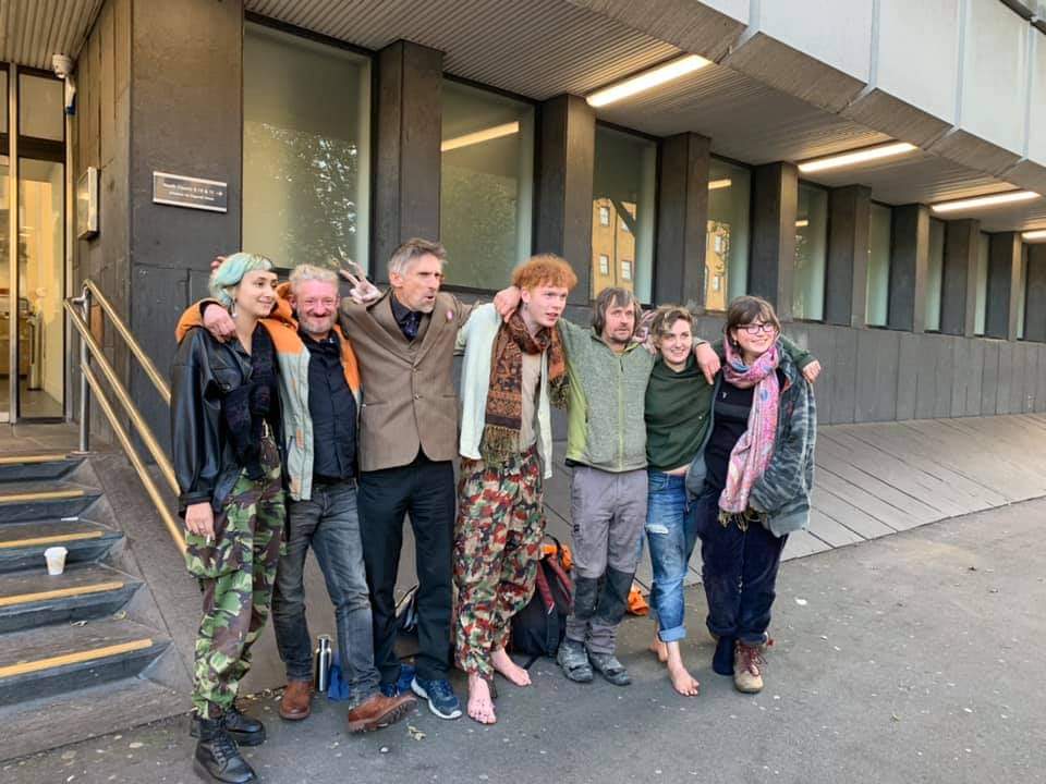 SkyLark95678801's tweet photo. Euston #tunnellers Trial Discontinued.
No Case, says the judge - no
#Section68, no #aggrevatedtrespass
no obstruction of #hs2 construction works
#pritipathetic https://t.co/Y9oBaLm48o