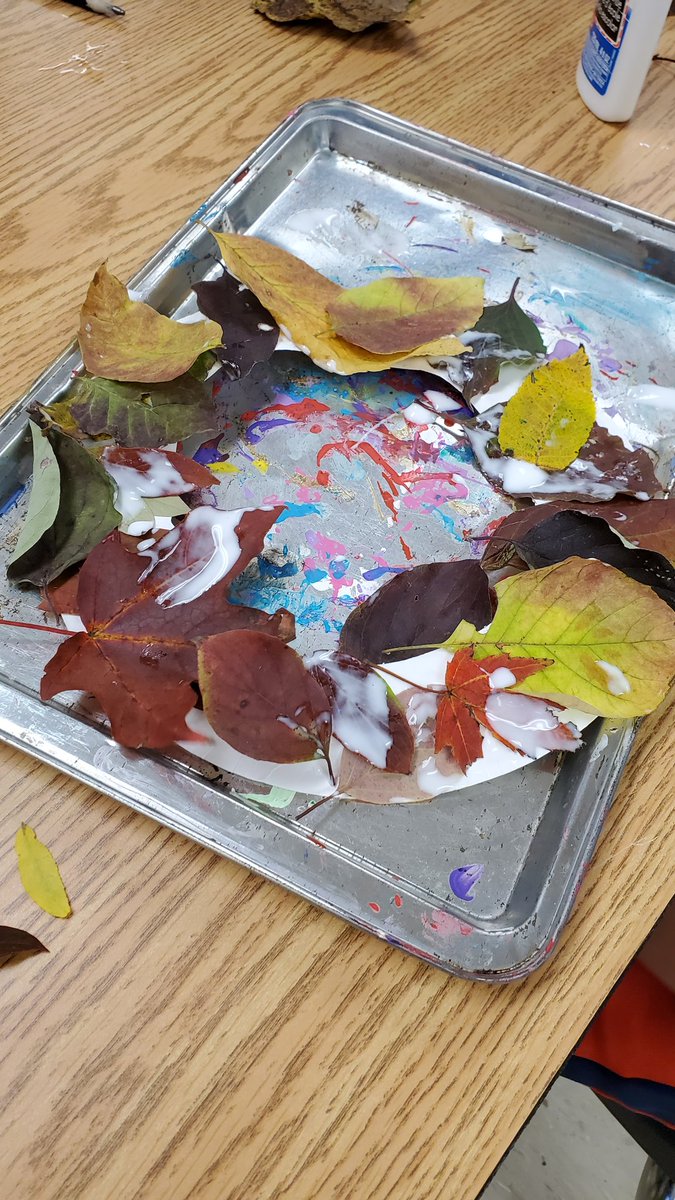 Nature is gifting us with the most beautiful array of colours! The children in @mrsbrownkps class collected a variety of colours and shapes and made Fall wreaths! #Fallcrafts #Thankful #NatureBeauty @EY_uwindsor @KingsvilleCobra