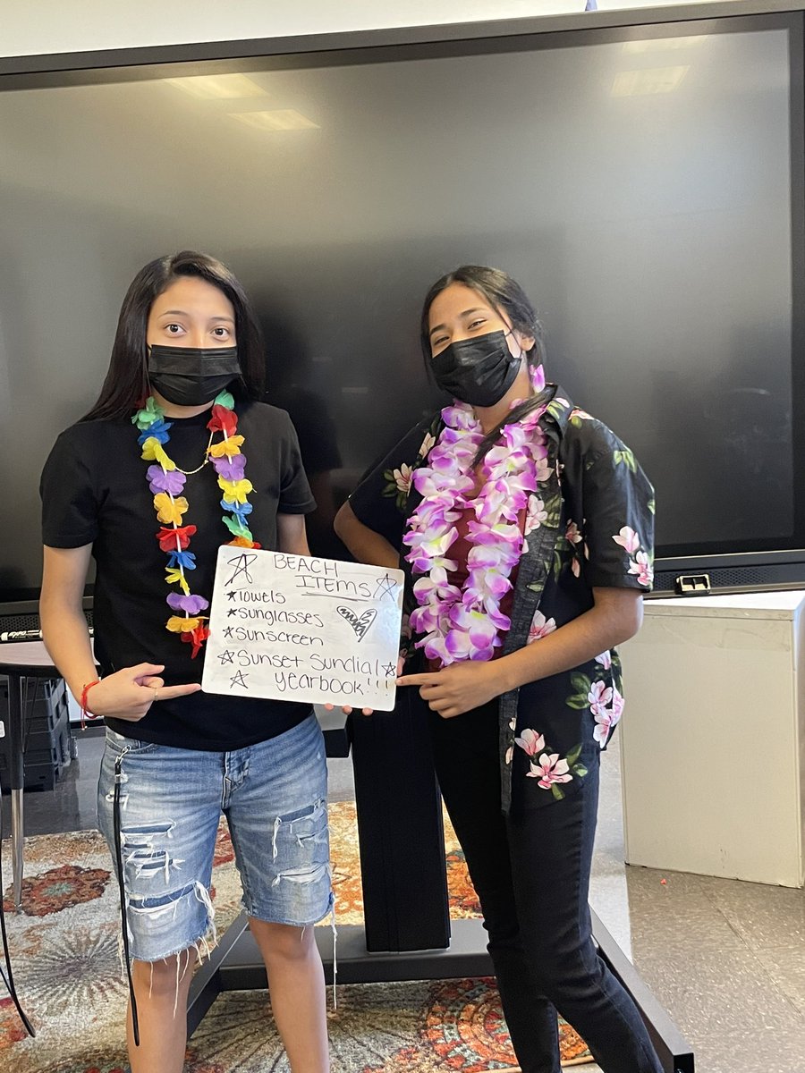 Beach items in check. Don’t forget to buy your Sundial yearbooks today. You have until 11/12 when the prices go up. Don’t miss out! Here is the link: yearbookordercenter.com/jobSearch/disp… code is 683. #boup #sunsethighschool