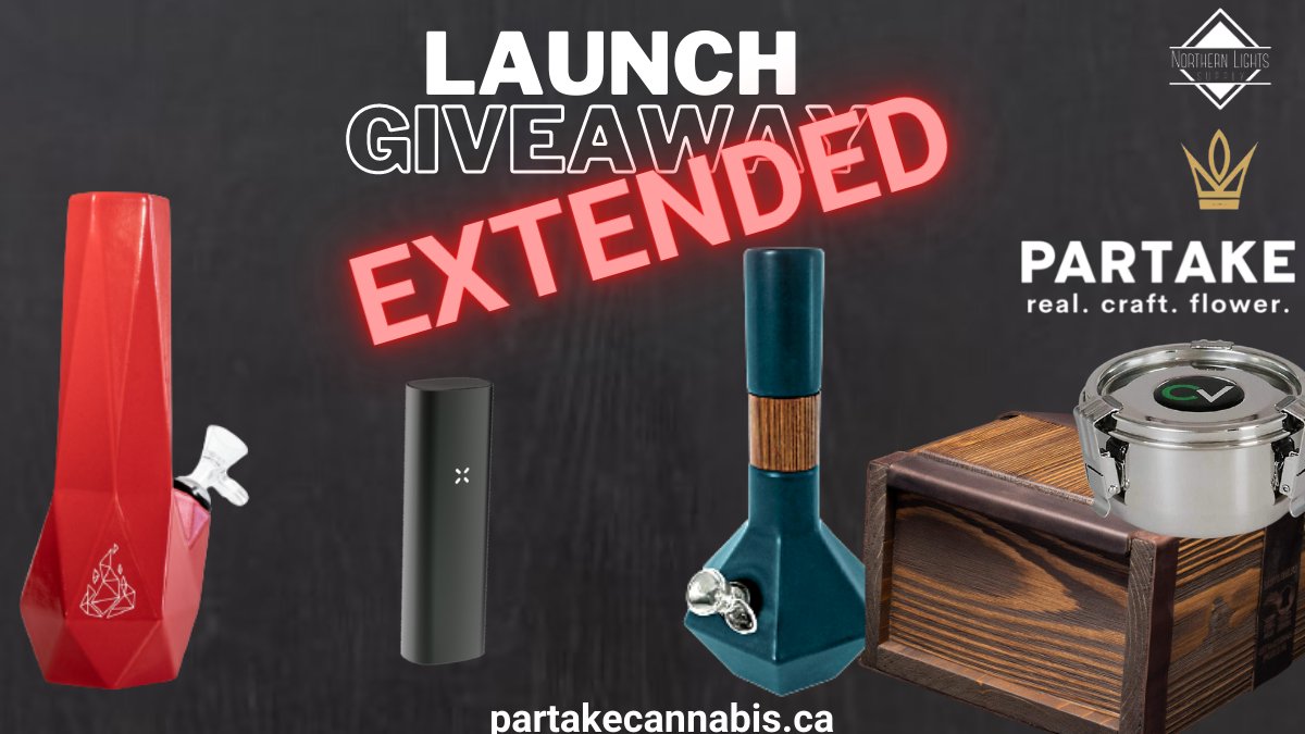 To really celebrate, we extended the contest! We partnered with <a href="/RoyalStCannabis/">Royal Street Cannabis</a> &amp; <a href="/NLS_cannabis/">Northern Lights Supply</a> for a #madeinalberta giveaway.
To enter: Follow us &amp; tag a friend in the comments with #realcraftflower. Closes Nov 1, 2021

Promotion is not sponsored or affiliated with Twitter. 18+