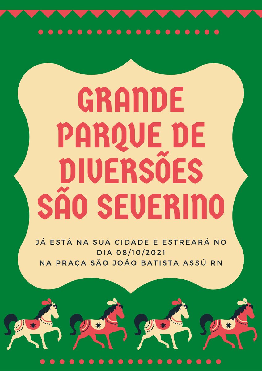 deolhono's tweet photo. Atenção Assú, é nessa sexta-feira a estreia do Park de diversão São Severino, venham e traga toda sua família. https://t.co/c8Hd3J6Njn