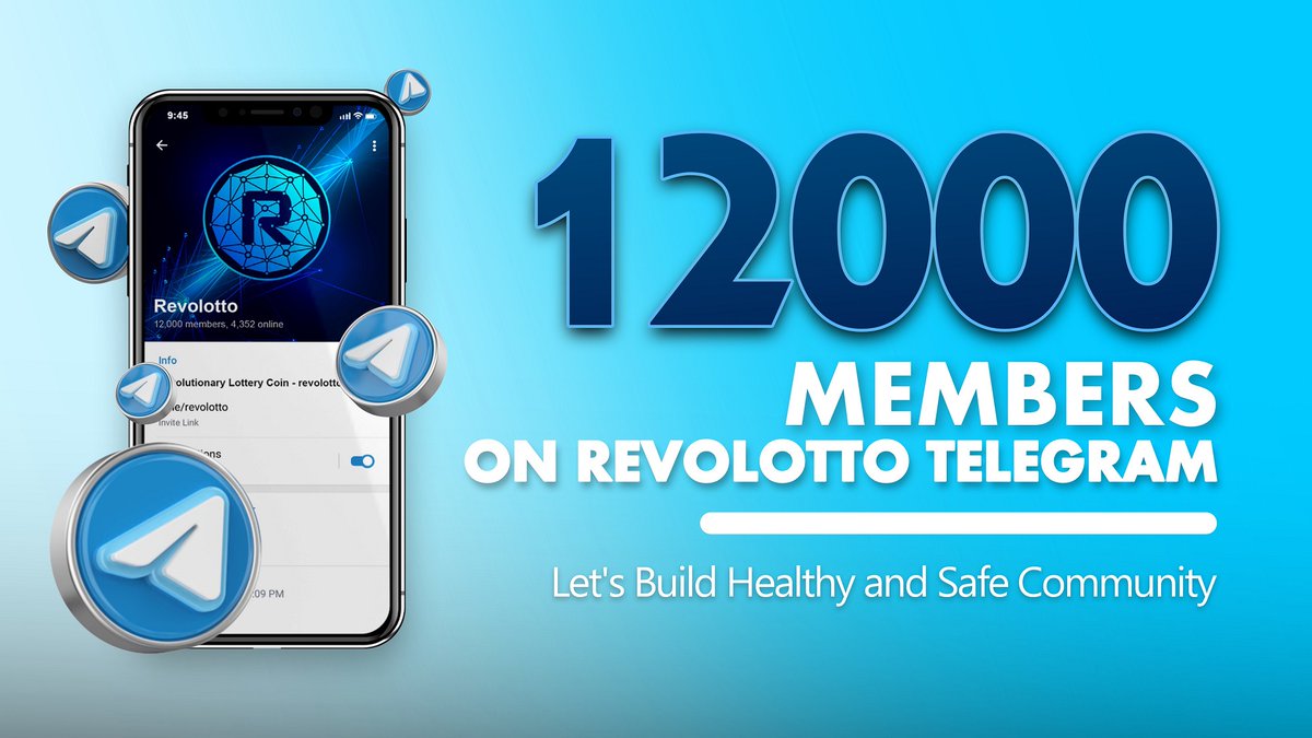 Revolotto's tweet photo. For some, the sky is the limit. For us, there is no limit. We're going to keep going and going. Thank you to the 12000 Revolottors on Telegram for your early support! π
πTG: https://t.co/gsVXnGXhn0
#Revolotto https://t.co/uMU3YES4jM