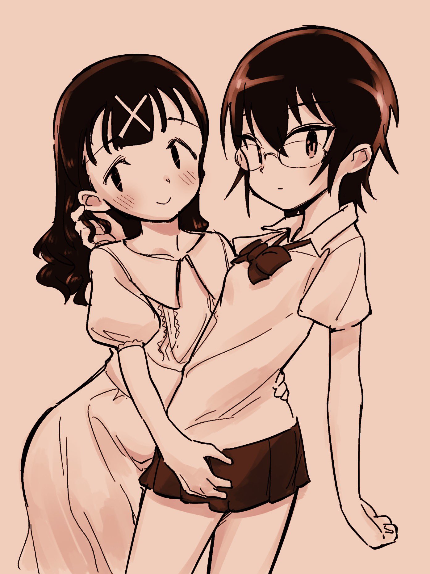 いのけん on X: RT @nijieith: 最終的にえっちに至るタイプのレズ×ノンケのカプ好き (いとこみ) #わたモテ  t.co6t9vMug8Ew  X