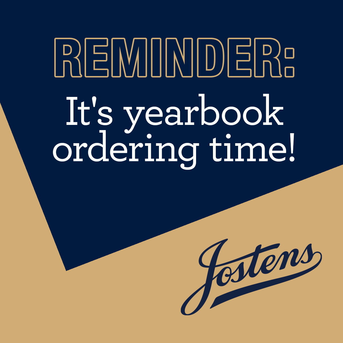 It's that time of year 👀 Have you added 'Order Yearbook' to your to-do list yet?