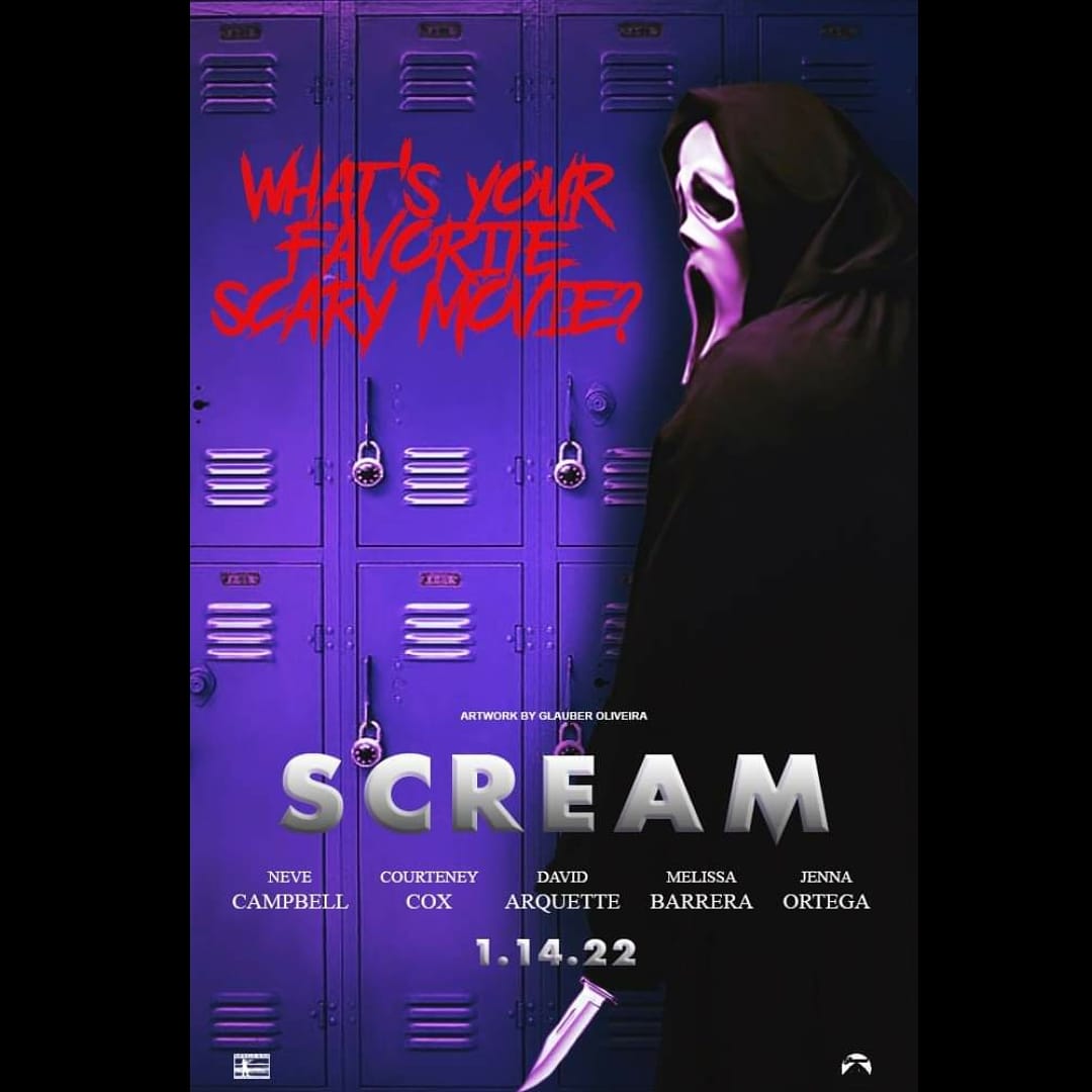 X 上的 Glauber Oliveira：「Scream 5 (2022) poster @ScreamMovies