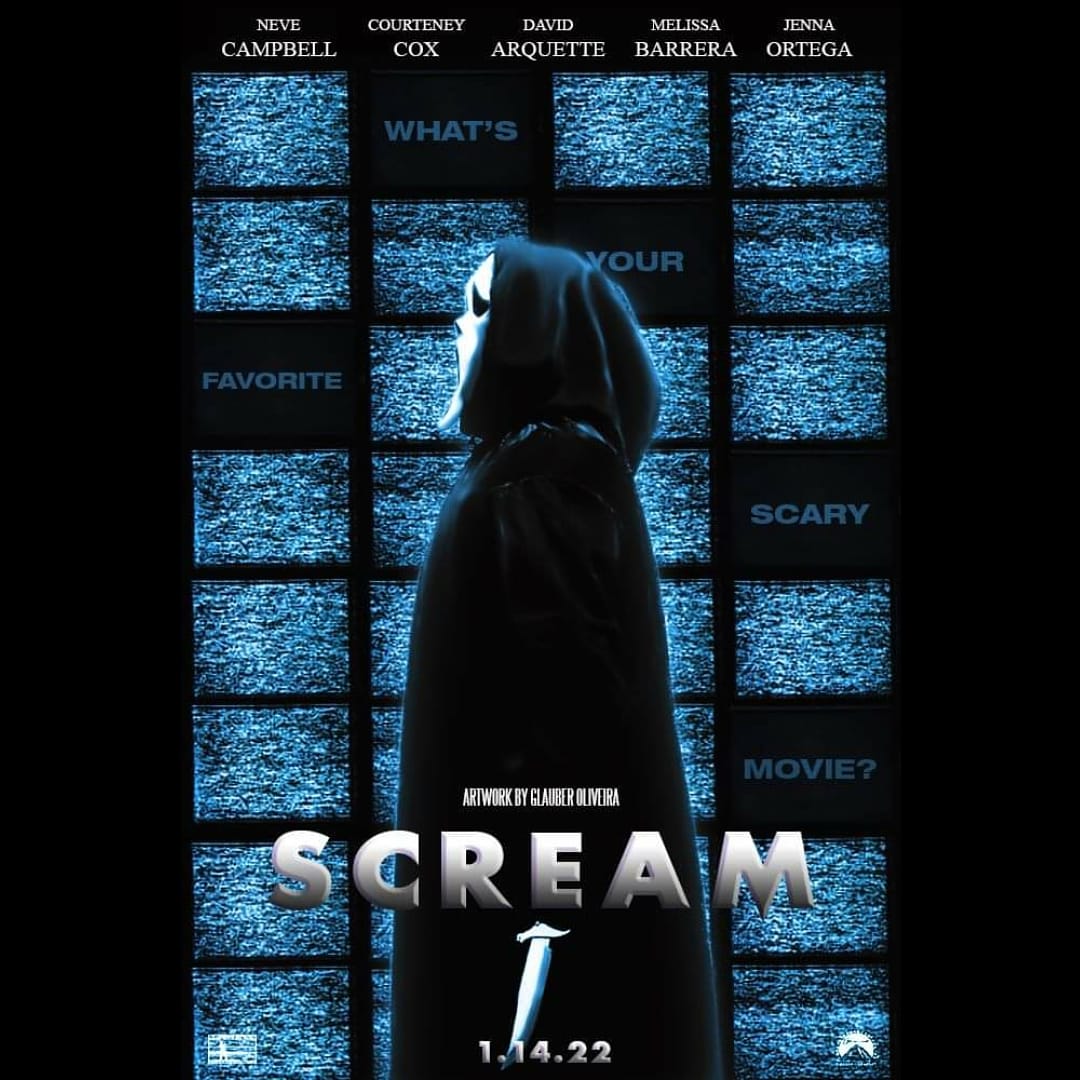 X 上的 Glauber Oliveira：「Scream 5 (2022) poster @ScreamMovies