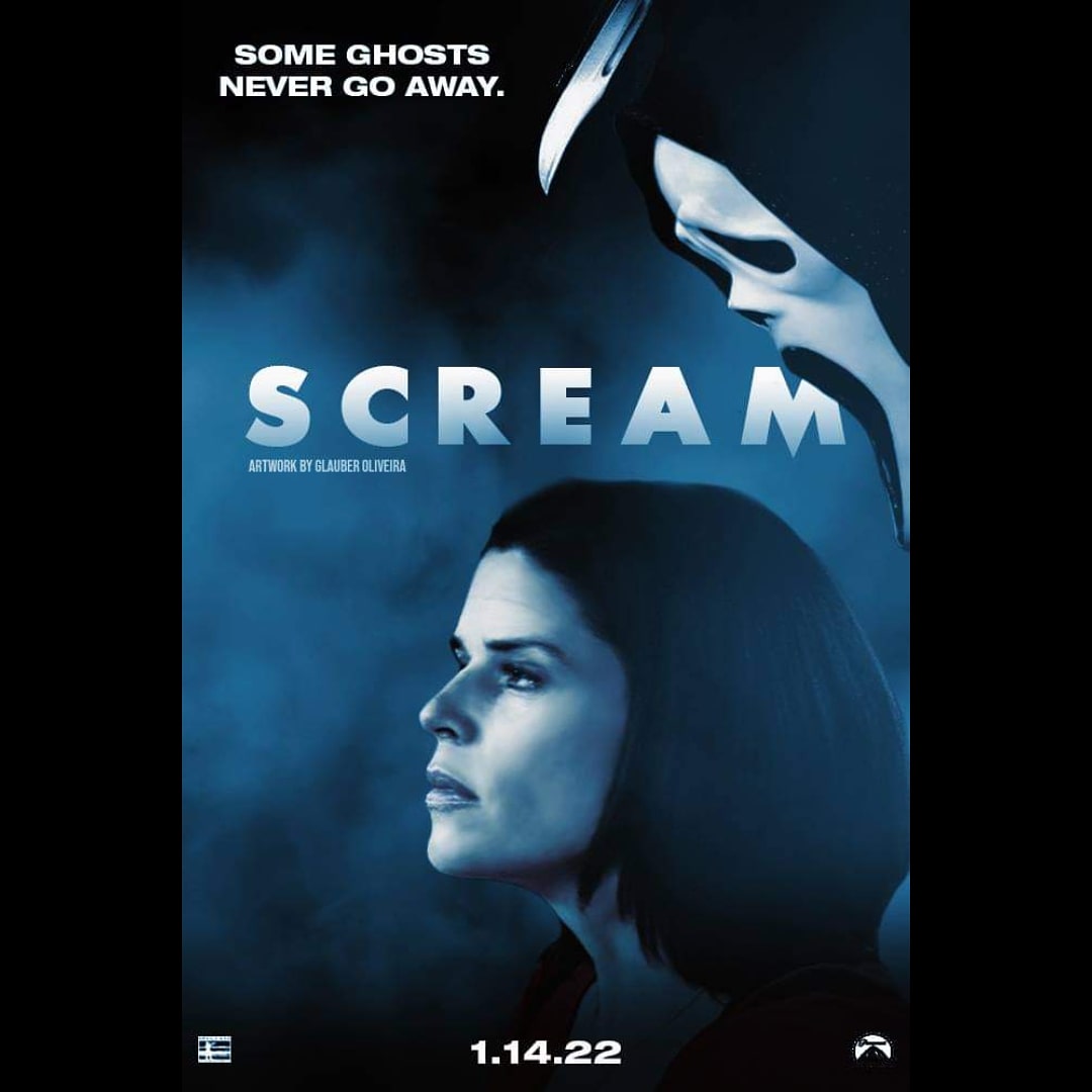 X 上的 Glauber Oliveira：「Scream 5 (2022) poster @ScreamMovies