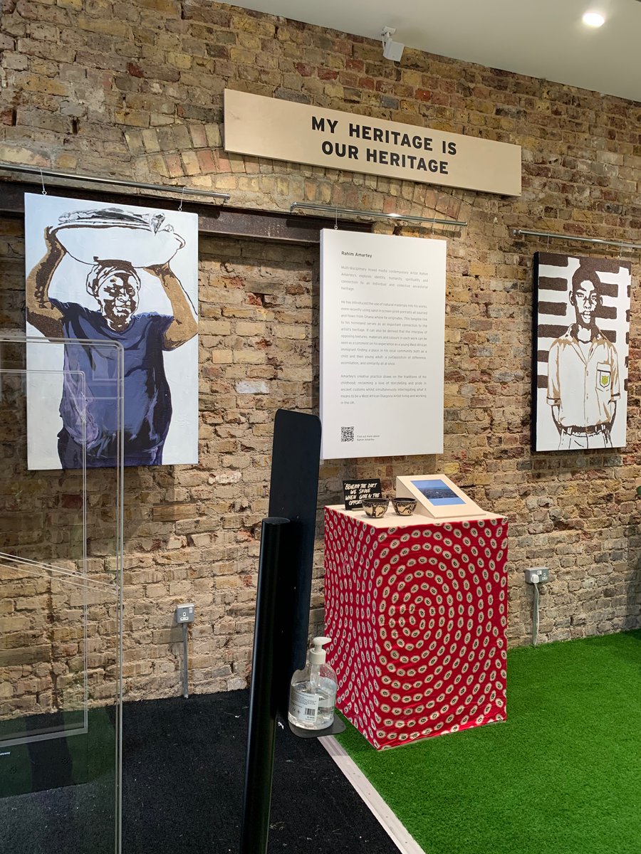 AMARTEYART's tweet image. Straight from Teshie (Accra) to the streets of London 

Commission by @Levis_UK