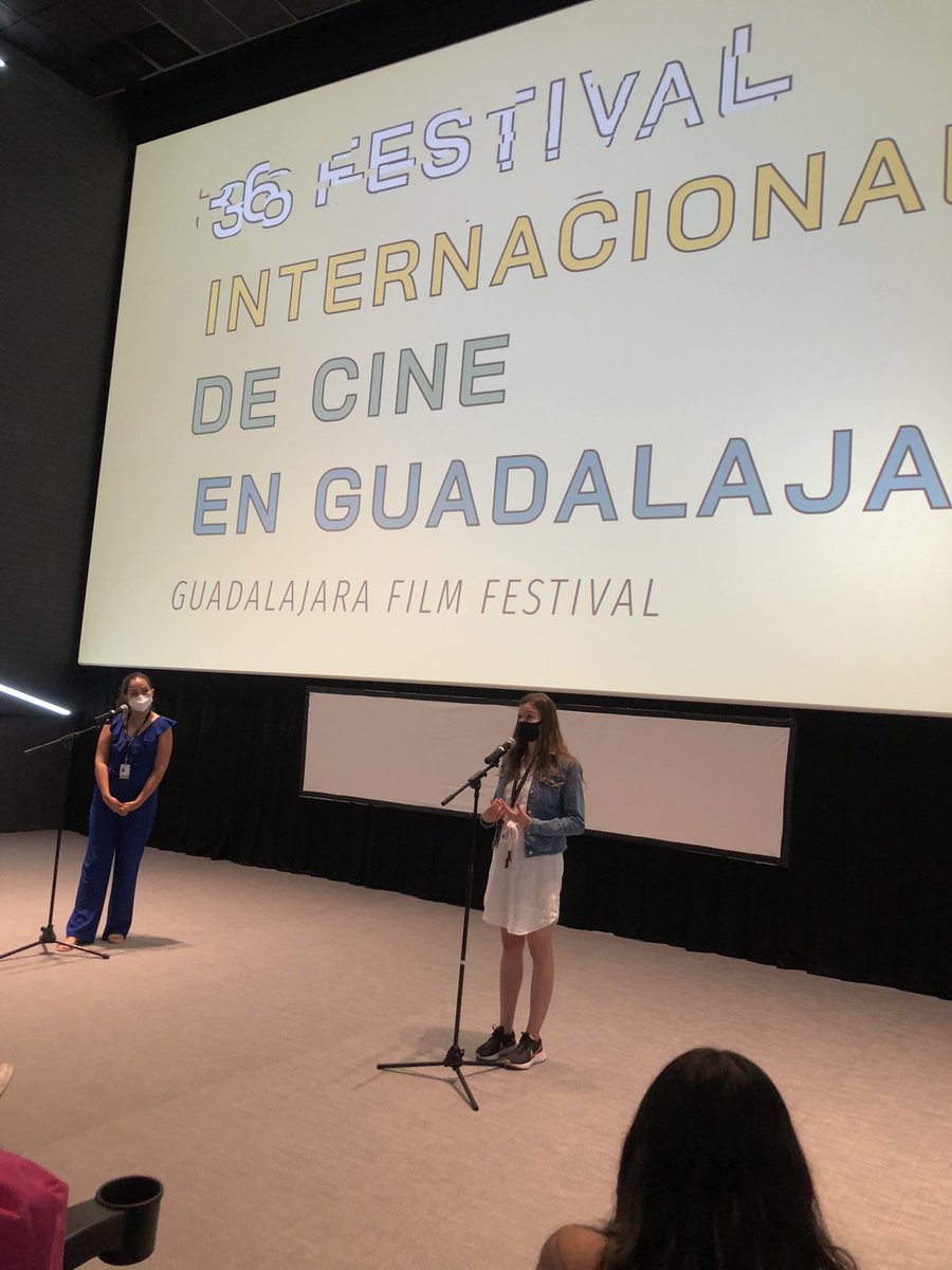 PremioMaguey's tweet photo. Q&amp;A con @AlexaBakony directora húngara de la película @ColorsOfTobi , presente en el décimo aniversario de @PremioMaguey en @FICGoficial https://t.co/2jUKiTrFcj