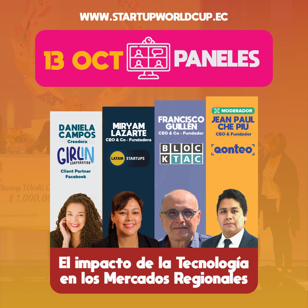 Startup World Cup Ecuador 2021 tweet media