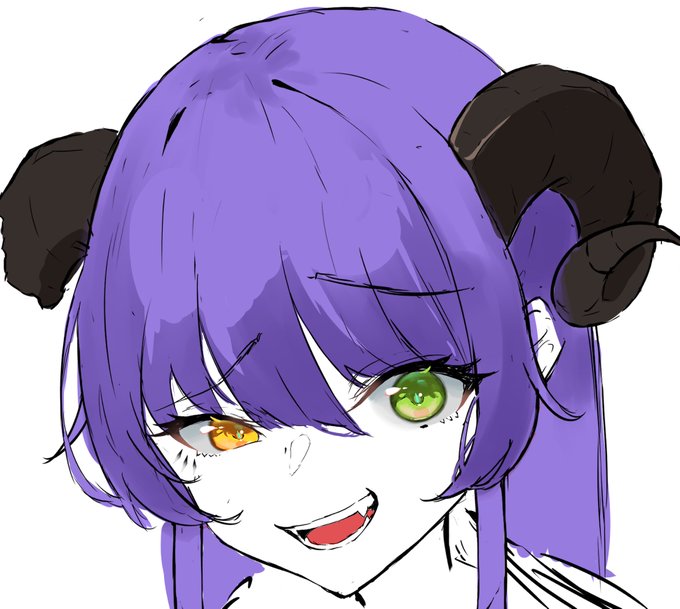 ゲス顔っぽいの描いてる 