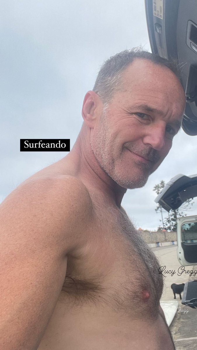 The_Clarkettes_'s tweet photo. Oh My God!!!!! This man is too sexy for this world... 
😍🤙🔥🔥🔥
#ClarkGregg #PhilCoulson #perfection  #actor #director #writer #selfcare #Coulsonlives #Badass #sexy #hot  #surflife #downpatrol #surf #TheClarkettes  #marvel https://t.co/EVhYMaY5F1