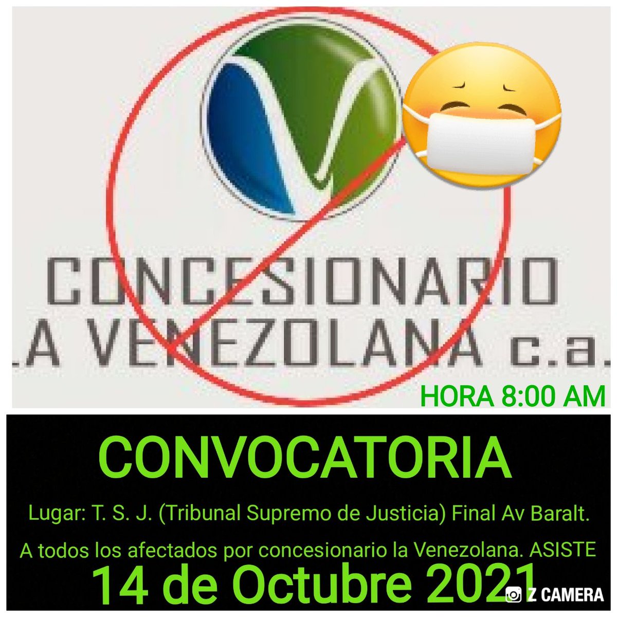 afectadosclv's tweet photo. @NicolasMaduro #lavenezolana Atendiendo la iniciativa de un grupo de afectados se tomo la decision de convocar la asistencia de todos los interesados en conocer  los avances de nuestro caso al Tribunal Supremo de Justicia https://t.co/v0jmCjHs91