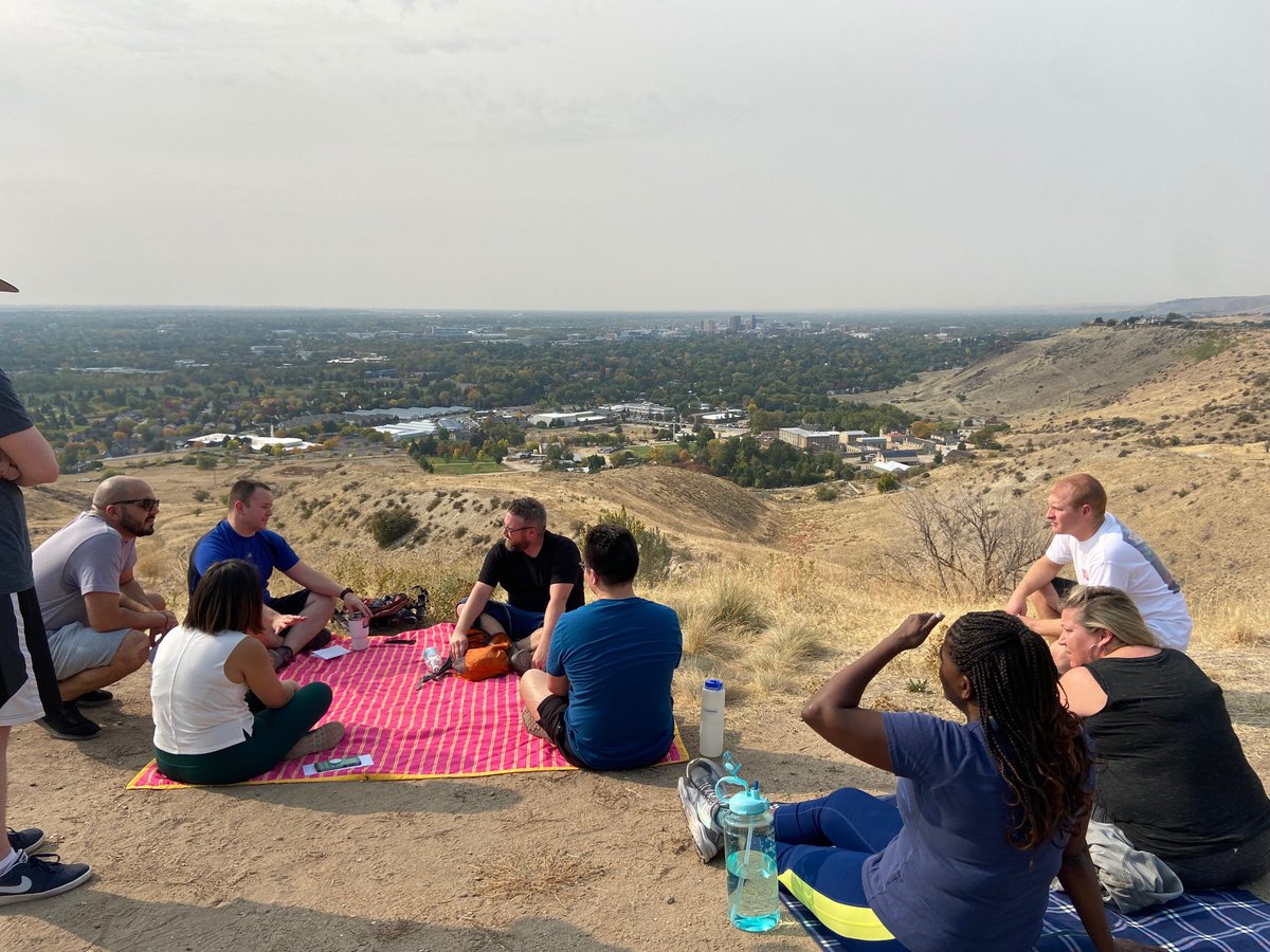 After the BTP Design Retreat team building exercise, we hiked up to table rock to talk about what it means to be a team and our goals for the future. 

#tablerock #teamhike #nature #boise #architecture #design #designretreat #lovemyteam #employeeculture