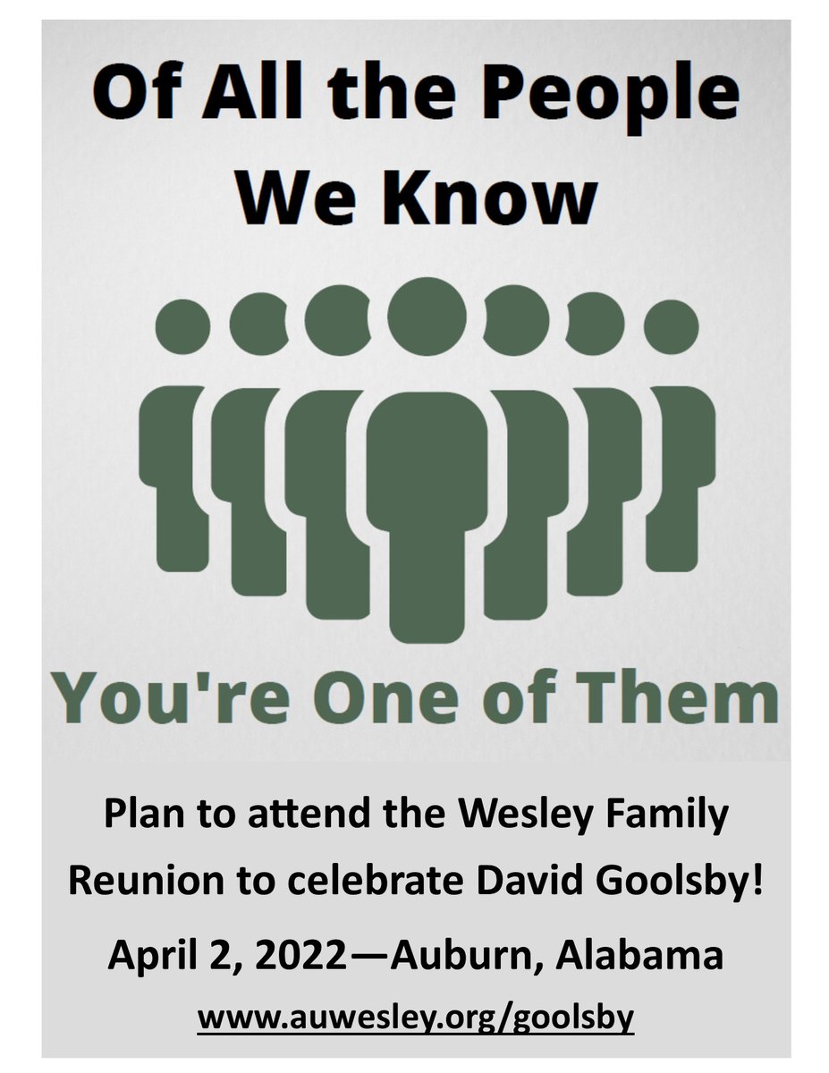 PABStevenson's tweet photo. Wesley alumni! https://t.co/IZunpQwITX