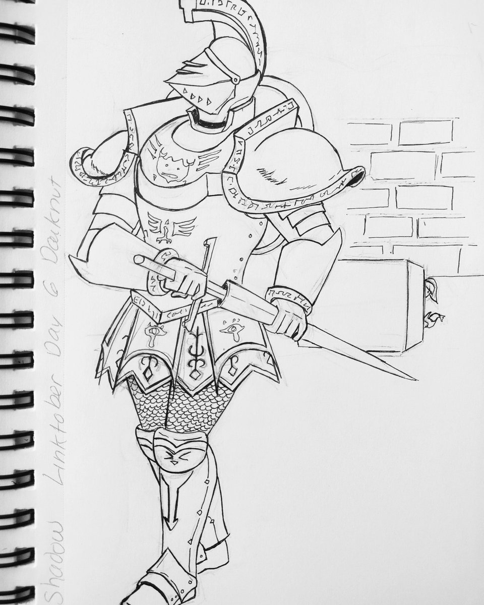 Cyber54prime's tweet photo. #Linktober 2021 Day 6
#darknut
#thelegendofzelda #twilightprincess #tloz #linktober2021 https://t.co/088LY2ABKF