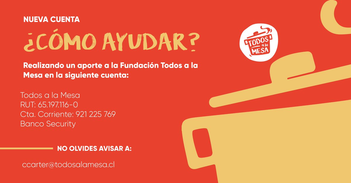 f_todosalamesa's tweet photo. La situación económica ha mejorado, pero todavía hay un rezago en la recuperación del empleo. Por ello, existen miles de personas en nuestro país que aún dependen de las ollas comunes. 

¿Nos das una mano? https://t.co/sebJ9qvXdK