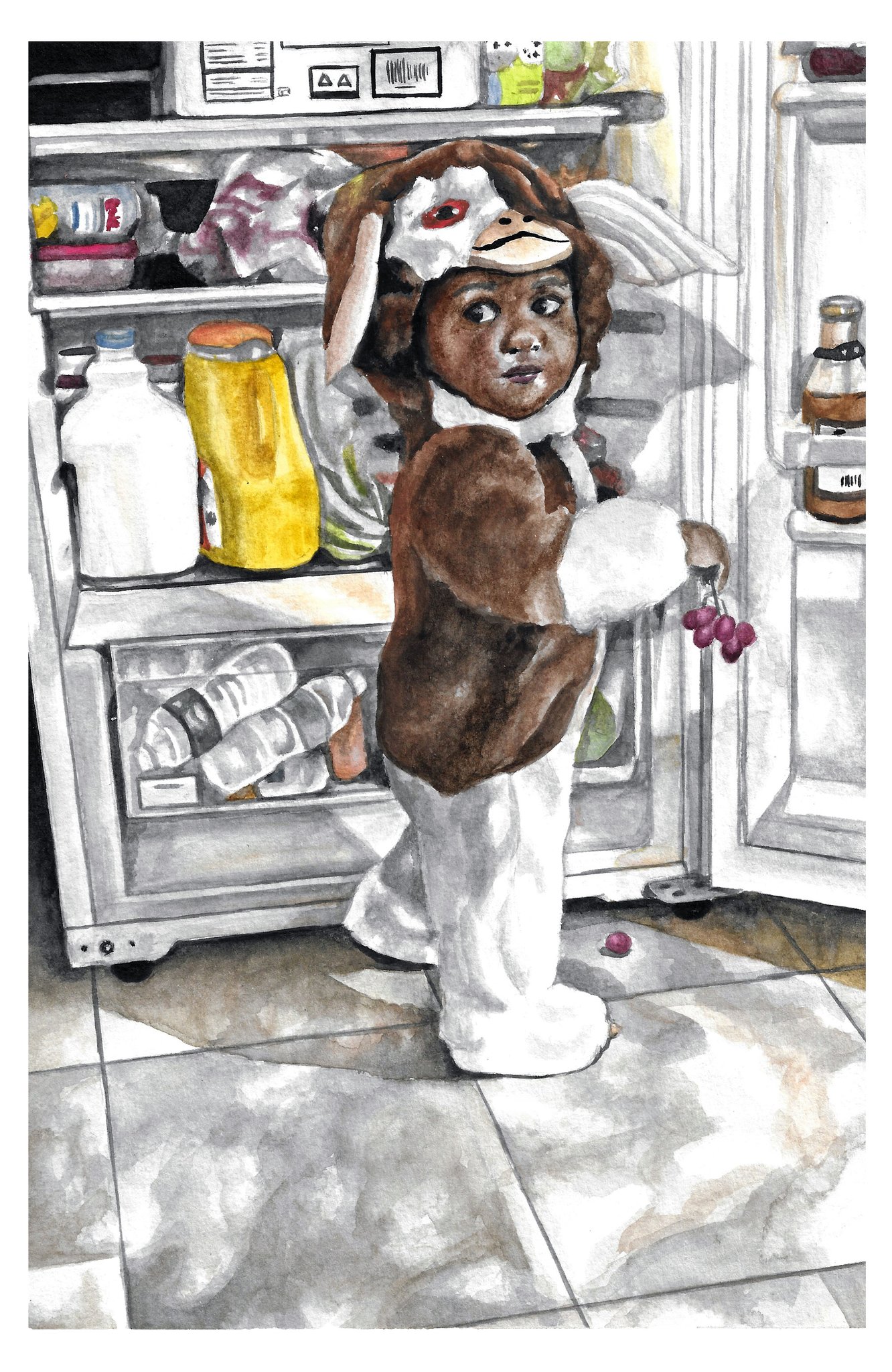 Persis Johnson on Twitter "I painted one of my favorite people on TikTok Dylan the Snack