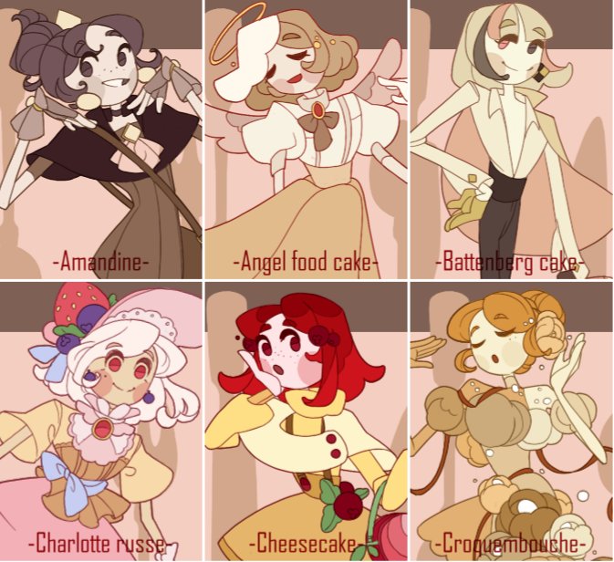 LaplaceCircus's tweet photo. This looks pretty much like yesterday's post but I've decided I'll be uploading these previews in batches of six, so have a new cake lady! https://t.co/iuzP0zvlXP