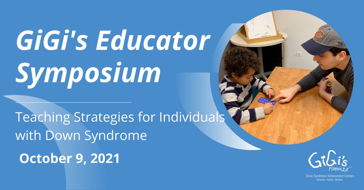 Join a team of experienced educators and therapists from across the GiGi’s Playhouse network to learn how to teach individuals with Down syndrome the way they learn best. Teachers, paraprofessionals, and therapists join us!
RSVP today 👉🏽 gigisplayhouse.org/educator-sympo…