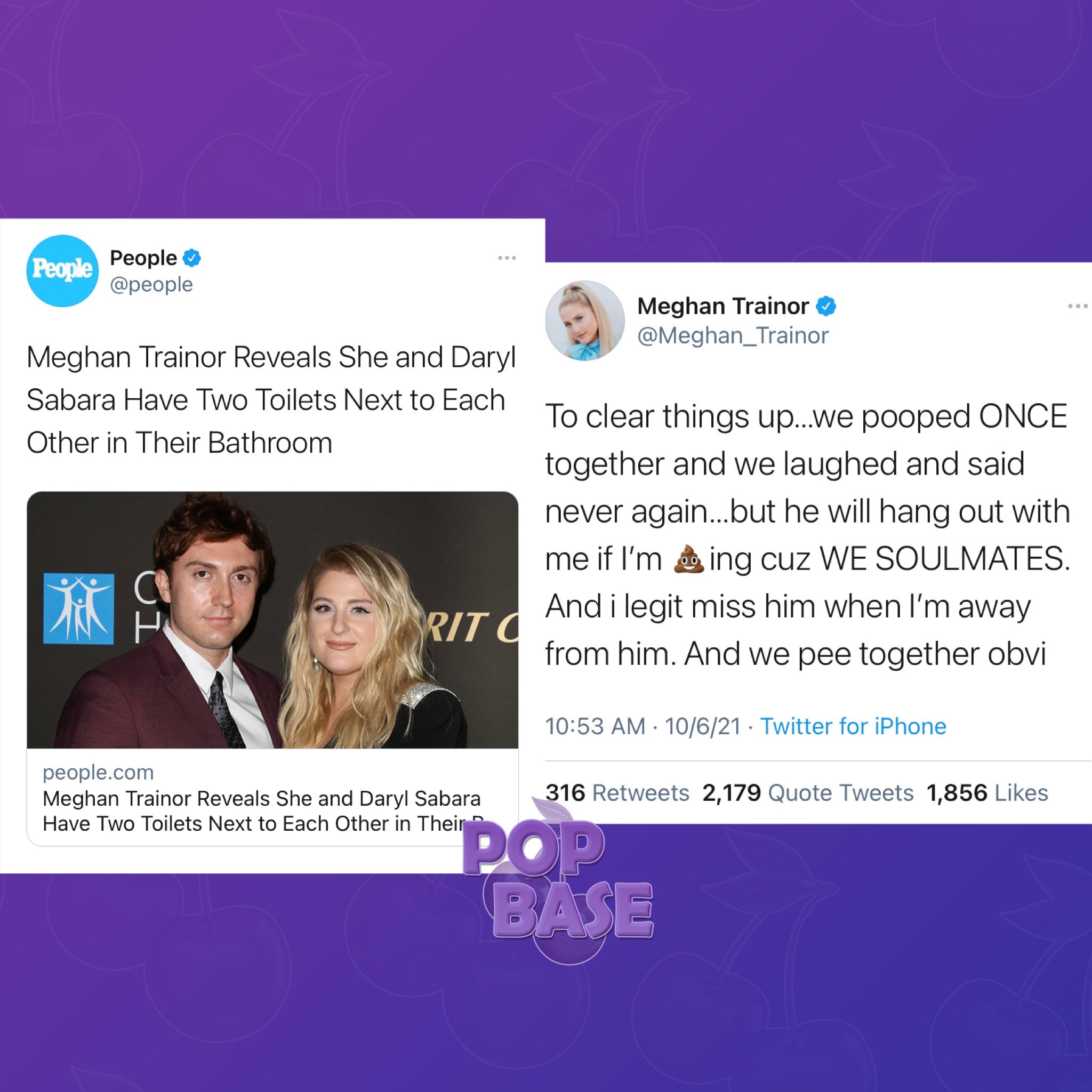 Pop base on twitter meghan trainor has people wondering following