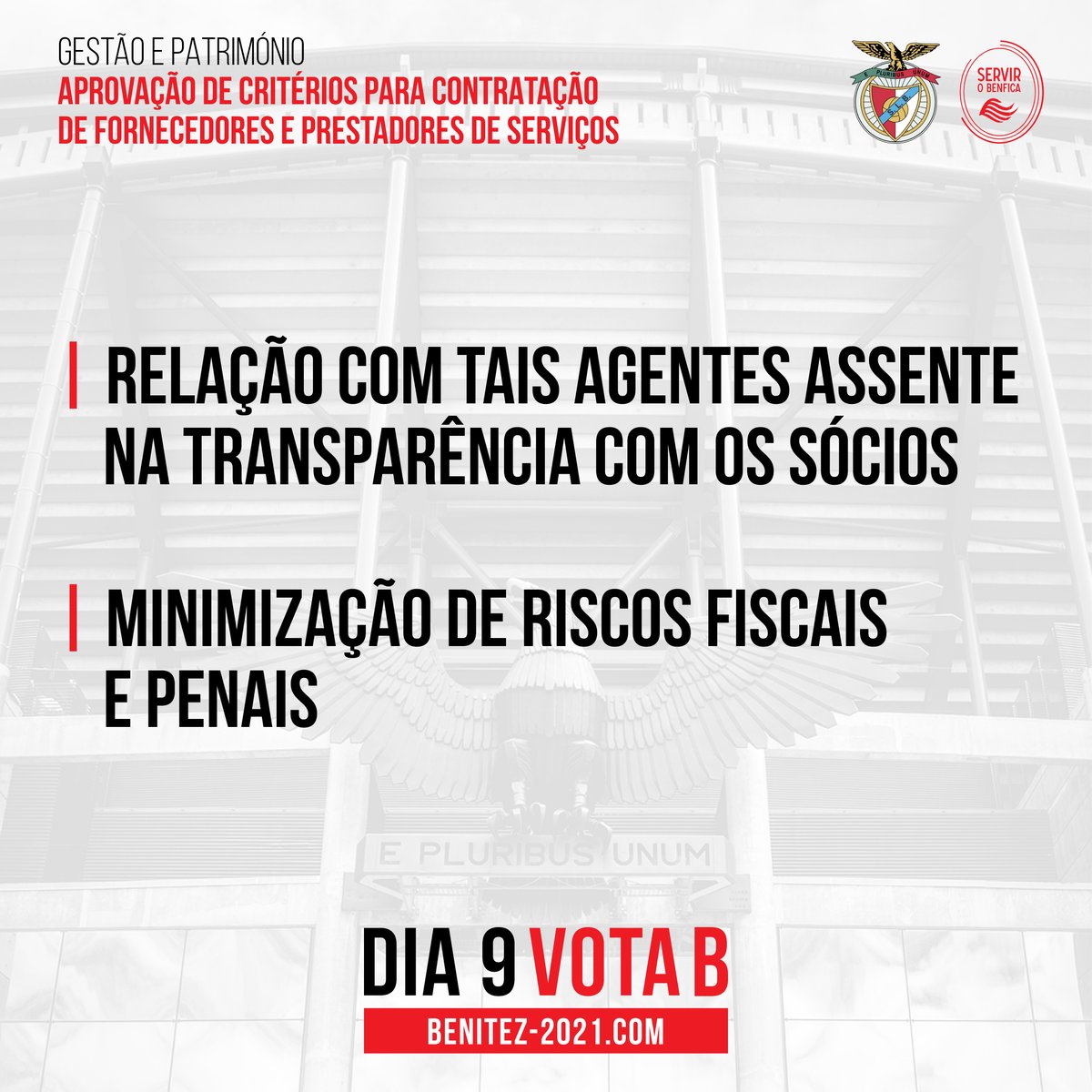 ServirOBenfica's tweet photo. #ServirOBenfica #ProgramaEleitoral #EleiçõesBenfica2021 https://t.co/uYeNfWYQXs