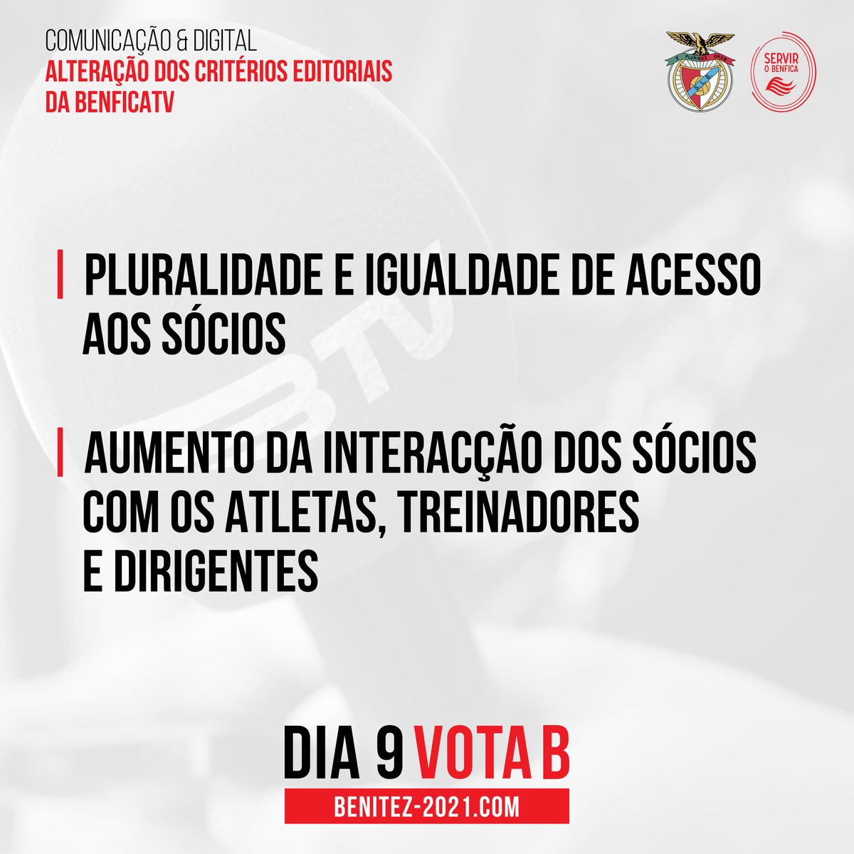 ServirOBenfica's tweet photo. #ServirOBenfica #ProgramaEleitoral #EleiçõesBenfica2021 https://t.co/5g3SgU445U