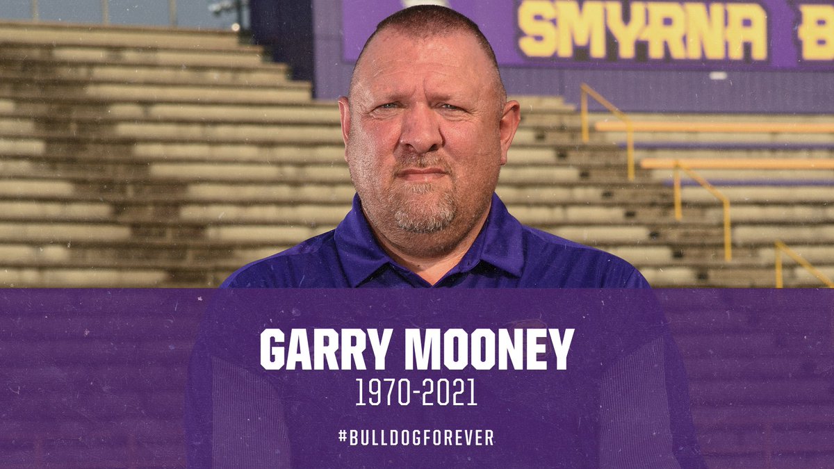 Coach Mooney was called home today. He will be missed.

#BulldogForever

ow.ly/bVH950Gnlvp