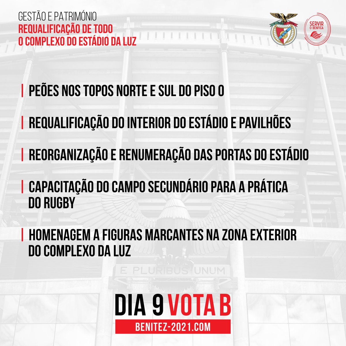 ServirOBenfica's tweet photo. #ServirOBenfica #ProgramaEleitoral #EleiçõesBenfica2021 https://t.co/eM5oTC19lu