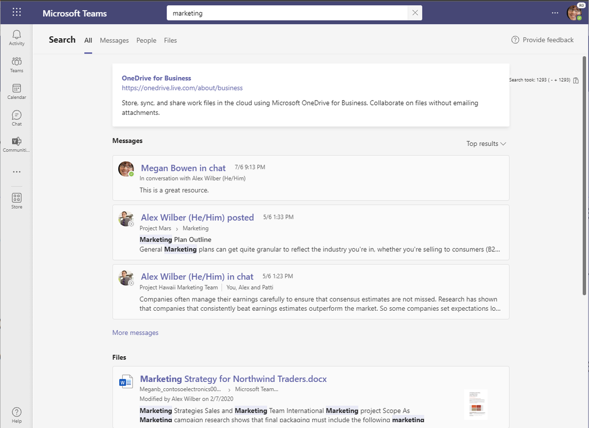mikedumka's tweet photo. A better search is coming for #MicrosoftTeams starting in November. 

https://t.co/ZREB7JkMFB https://t.co/594ArmAjul