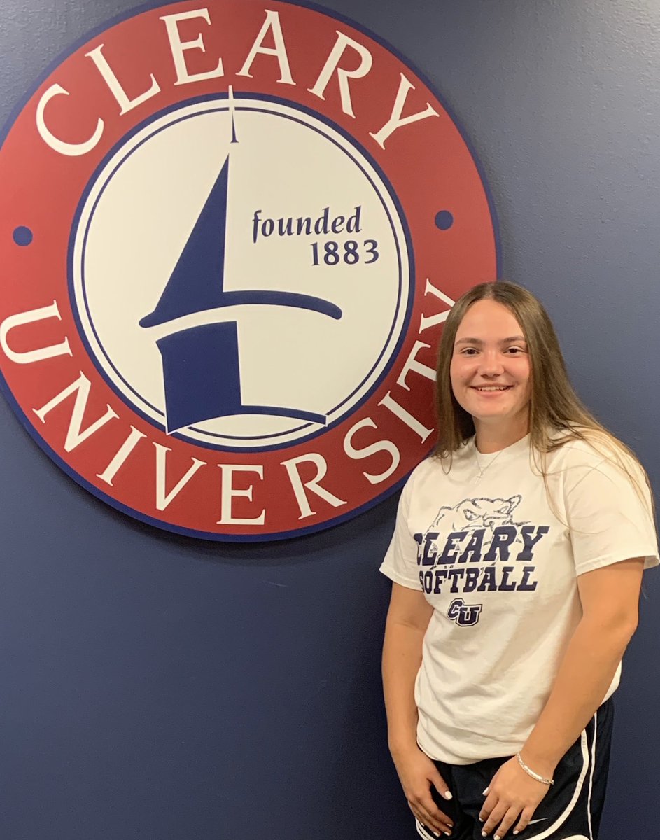 CollegeBDJocks's tweet photo. Congratulations to 2022 CBJ Madison Bunkoske for committing to Cleary University ‼️ Go COUGARS!! 🔴🔵⚪️ https://t.co/oHzUaE9eqV