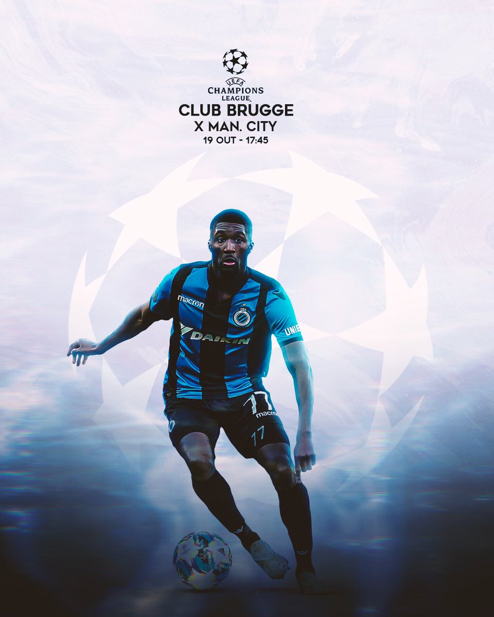 @ClintonMata19 @ClubBrugge @ChampionsLeague 🤩
.
.
#clubbrugge #clintonmata #angola🇦🇴 #futebol #flyerdesignrepost #feeddesignao #feeddesignerrepost #flyerdesign #brugge #ucl #manchestercityfc #championsleague #mancityfc #clubbrugge #angolaplayers