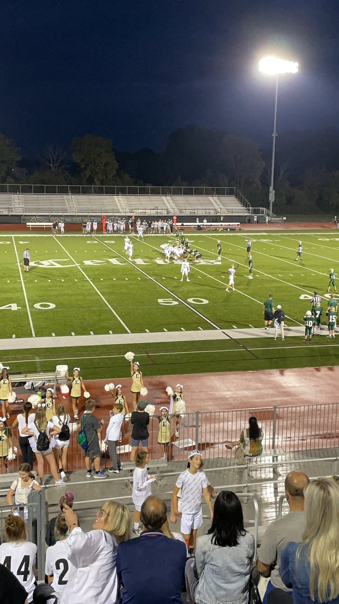 Let’s go Golden Eagles!! Final game of the season under the lights at Jerome stadium! <a href="/ERMSAthletics/">Eversole Run Athletics</a>