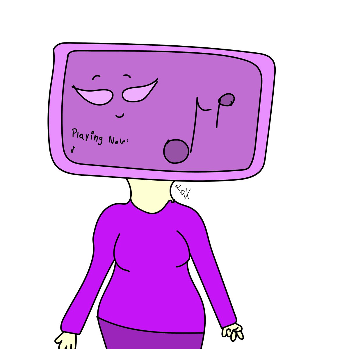 raxito_cl's tweet photo. T-VII Music Mode
I'm gonna try make a interactive skin for Winamp or XMP, or foobar2000, where T-VII is the main player :D
by raxdraws. 2021
#oc #originalcharacter #drawing #krita #sketch #robot #robotgirl #tv #robottv #tvrobot #tvgirl https://t.co/gYGgI1XzEZ