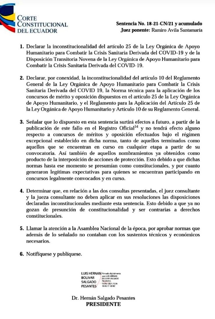 VickyDesintonio's tweet photo. La @CorteConstEcu del Trujillato atenta de forma vergonzosa contra los derechos de los trabajadores, a esos que llamaron "héroes". Y echa abajo el trabajo mancomunado con diferentes colectivos que pertenecen al sistema de salud. Le niega los nombramientos a nuestros héroes. https://t.co/UYCf26IcyF