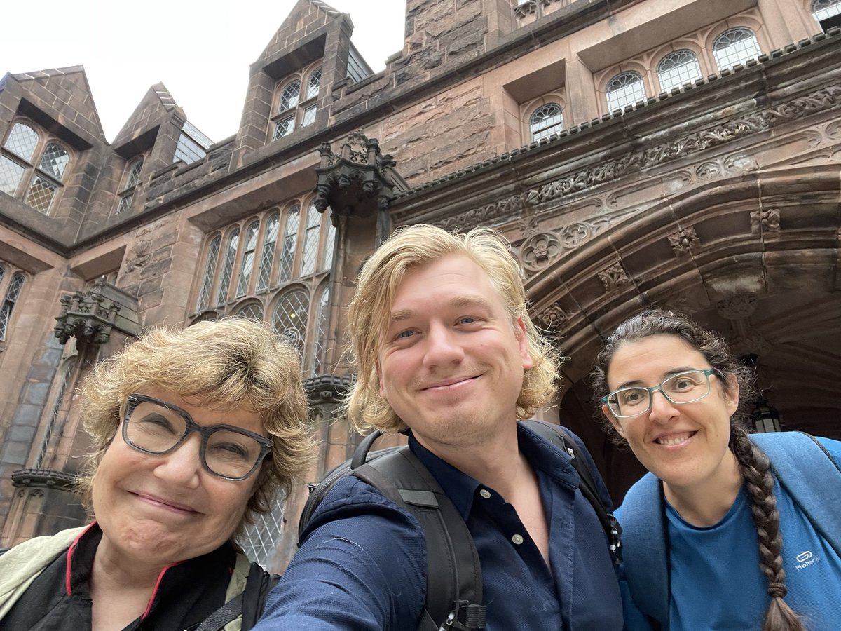trbrtc's tweet image. Had the honor to be an *in-person* guest lecturer at Princeton University today, specifically @deborahamos’ journalism class. Such a pretty campus! And even meeting up with the incredibly knowledgeable @Elizrael.