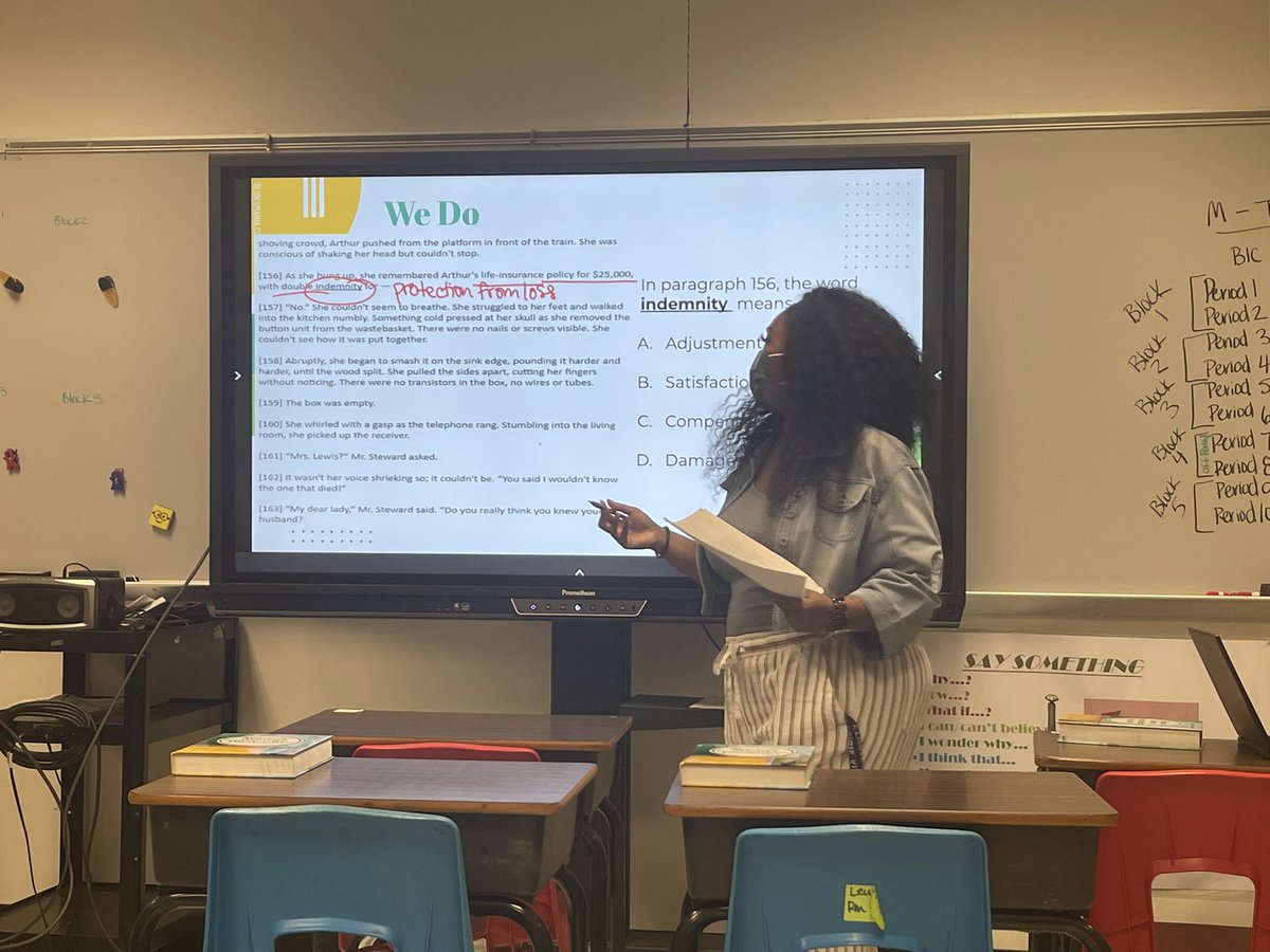 Raul Quintanilla Sr. Middle School STEAM Academy (@qmsstars) on Twitter photo <a href="/QMSSTARS/">Raul Quintanilla Sr. Middle School STEAM Academy</a> ELAR Team engaging in a mini PD during PLC. Teachers took turns modeling their “We Do” and provided each other feedback before the lesson roll out. Preparing to give our kids FIRST GOOD INSTRUCTION ⭐️⭐️⭐️ <a href="/QMSSTARS/">Raul Quintanilla Sr. Middle School STEAM Academy</a> ELAR Team engaging in a mini PD during PLC. Teachers took turns modeling their “We Do” and provided each other feedback before the lesson roll out. Preparing to give our kids FIRST GOOD INSTRUCTION ⭐️⭐️⭐️