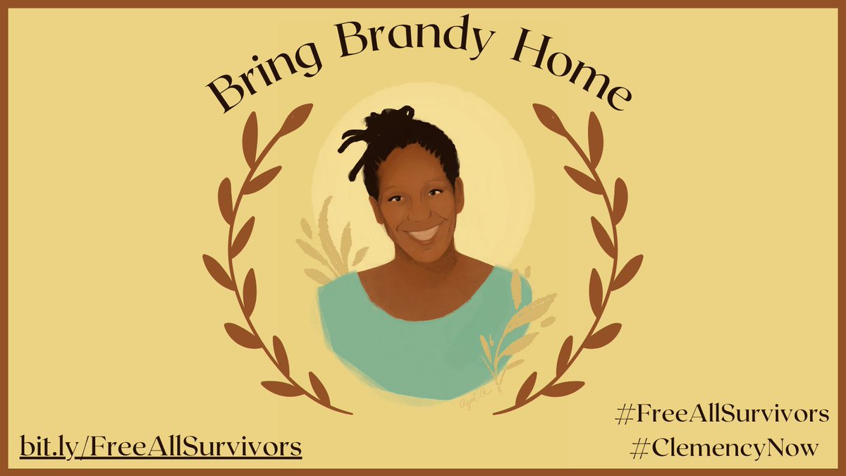 After surviving domestic violence and being criminalized for it, Brandy Scott is now serving time on racist enhancements alone. 

⏩Urge @GavinNewsom to Bring Brandy Home: bit.ly/FreeAllSurvivo… 

⏩ Sign Brandy's petition: bit.ly/CommuteBrandy 

#FreeBrandy #FreeAllSurvivors