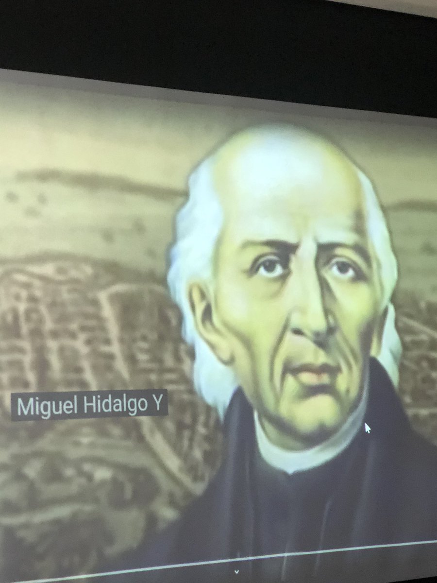 TallCoachBarry's tweet photo. Student: “Miguel Hidalgo looks like handsome squidward!!!!” https://t.co/eaVe6hrYJ6